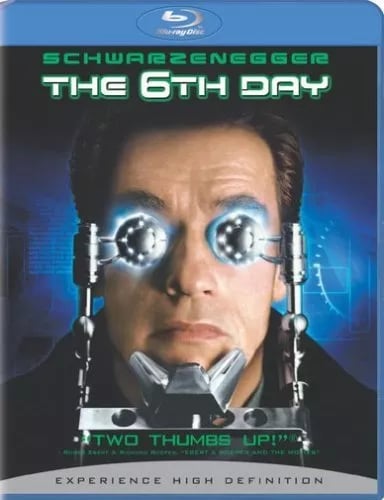 THE 6TH DAY (Arnold Schwarzenegger) Blu Ray Region free Brand New