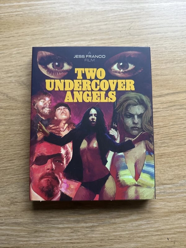 (Region A Bluray) Two Angels/Kiss Me Monster Vinegar Syndrome Jess Franco Brand New
