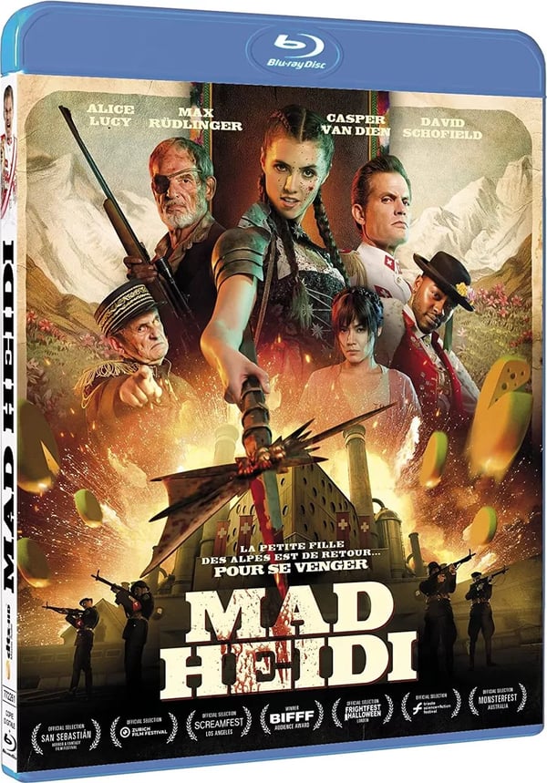 MAD HEIDI 2022 / Alice Lucy / Casper Van Dien Region B Blu Ray Brand New