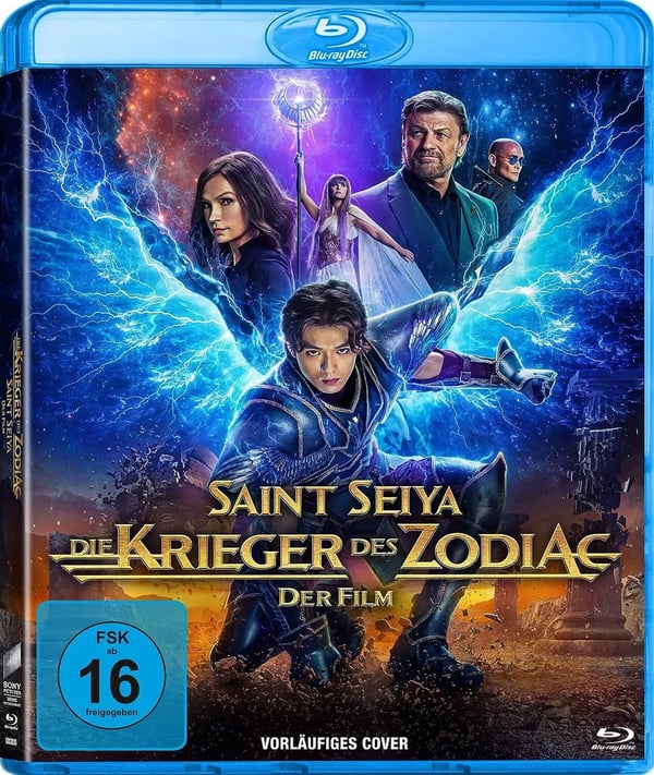 KNIGHTS OF THE ZODIAC 2023 / Famke Janssen / Sean Bean Region B Blu Ray Brand New