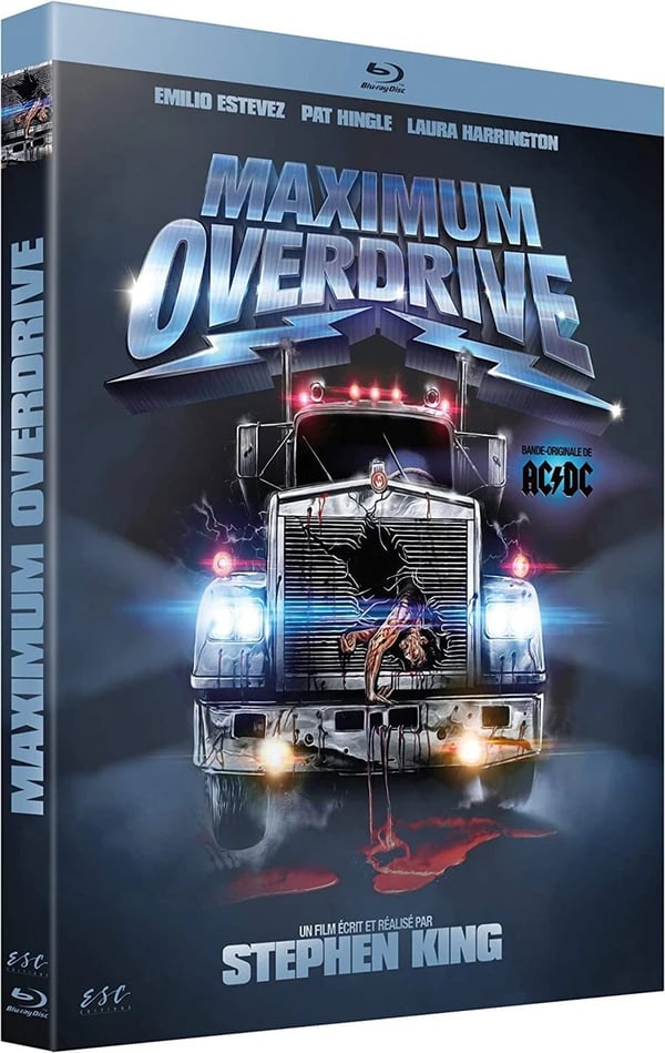 MAXIMUM OVERDRIVE 1986 / REMASTERED /Stephen King / Emilio Estevez Bluray Brand New
