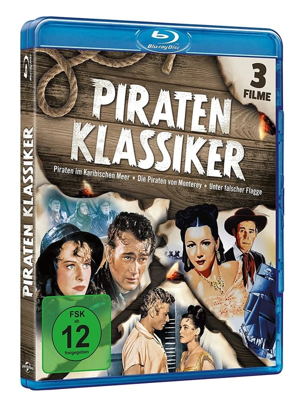REAP THE WILD WIND / YANKEE BUCCANEER / PIRATES OF MONTEREY / RB Bluray Brand New