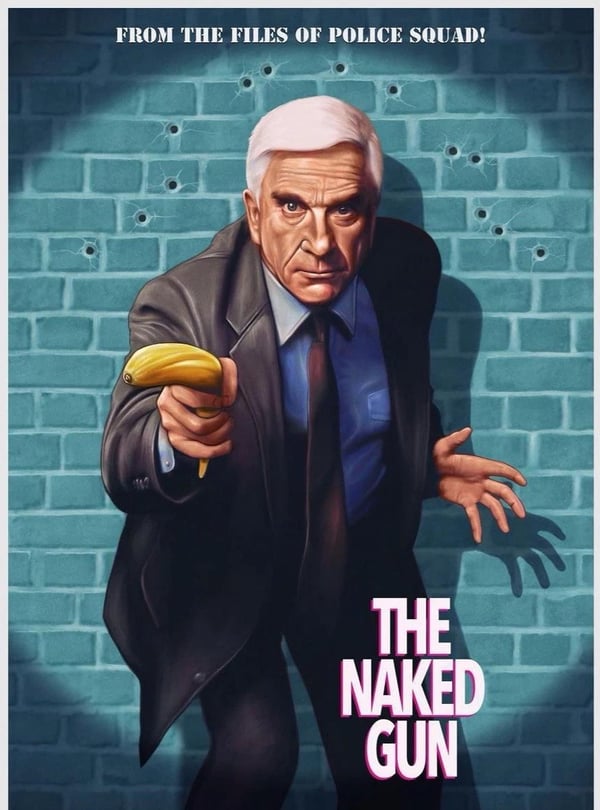 THE NAKED GUN 4K UHD BLURAY LESLIE NIELSEN 1988 + SLIPCOVER Brand New