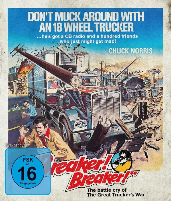 BREAKER! BREAKER! 1977 Chuck Norris Region B Blu Ray Brand New