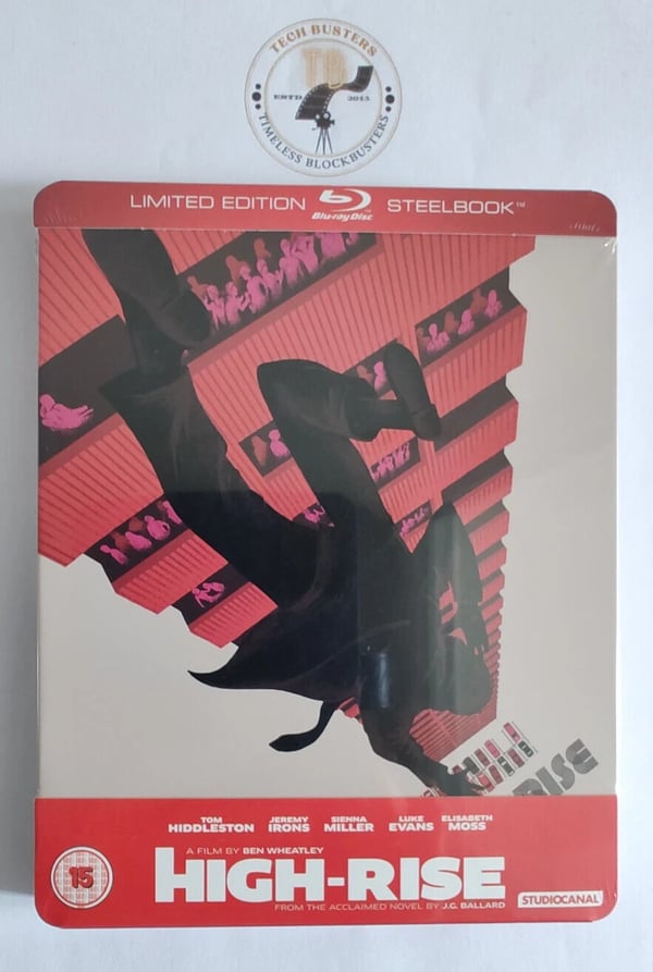HIGH RISE Ultra Ltd Edition Bluray Steelbook With Jeremy Irons & Sienna Miller Brand New