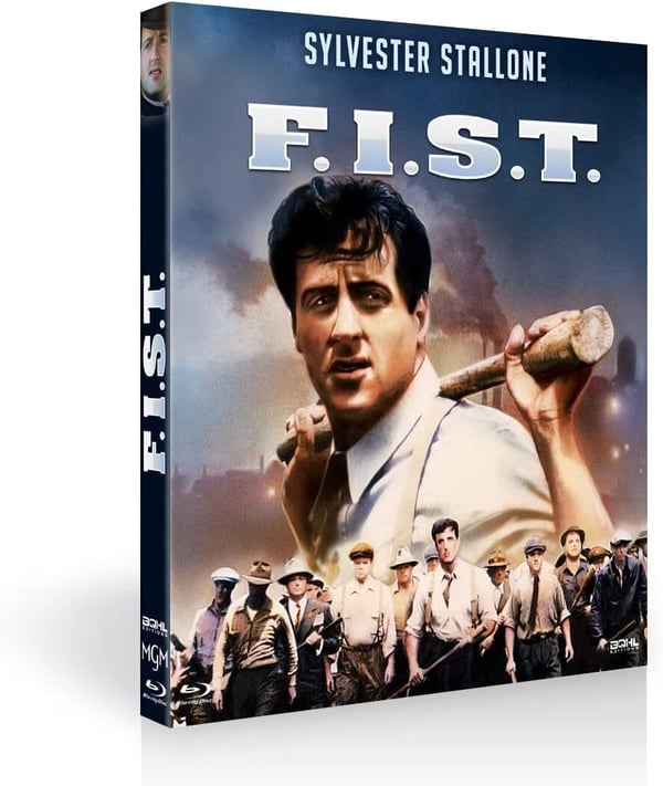 F.I.S.T. FIST 1978 / SLIPCOVER Sylvester Stallone / Rod Steiger RB Bluray Brand New