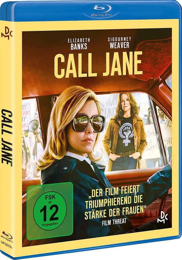 CALL JANE 2022 / Sigourney Weaver / Elizabeth Banks Region B Blu Ray Brand New