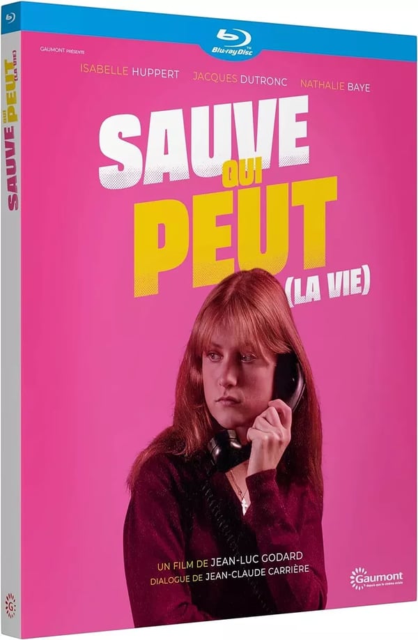 EVERY MAN FOR HIMSELF / Sauve qui peut la vie Huppert / 1980 RB Bluray Brand New