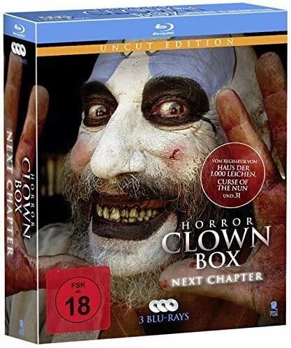 CLOWNTERGEIST / THE DEVIL'S REJECTS / THE PRANK / Region B Blu Ray Brand New
