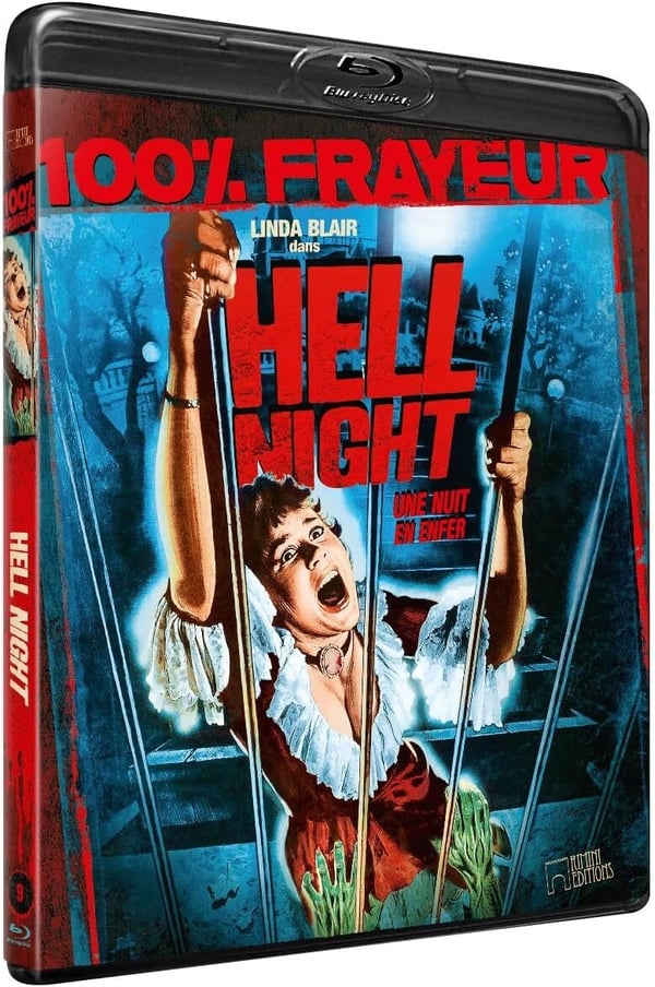 HELL NIGHT 1981 / RARE 100% UNCUT EDITION / Region B Bluray Brand New