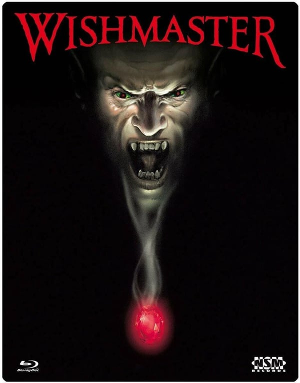 WISHMASTER 1997 / Uncut / Steelbook / Robert Englund Region B Blu Ray Brand New