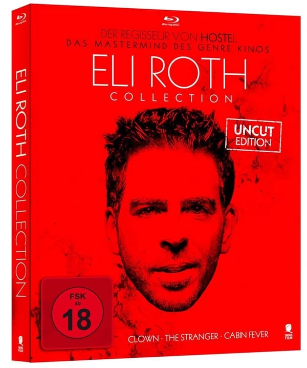 THE STRANGER / CLOWN / CABIN FEVER / UNCUT Eli Roth Region B Bluray Brand New