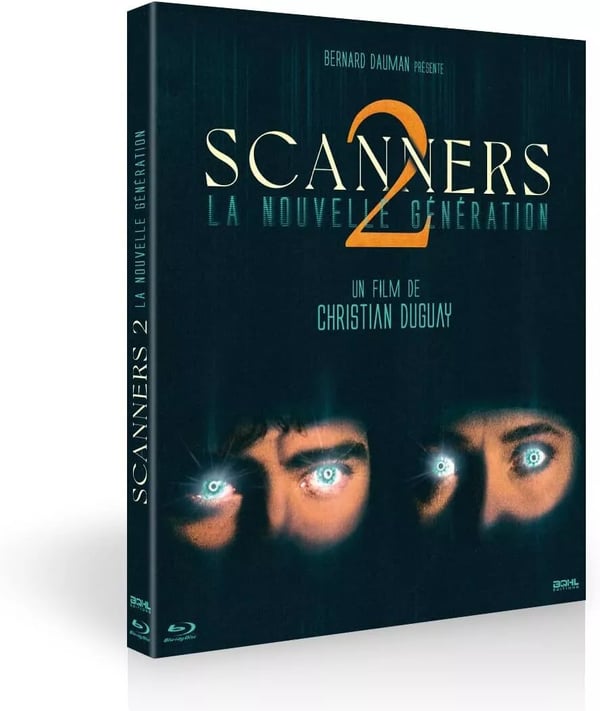 SCANNERS 2 II The Order 1993 / RARE 100% UNCUT EDITION RB Bluray Brand New