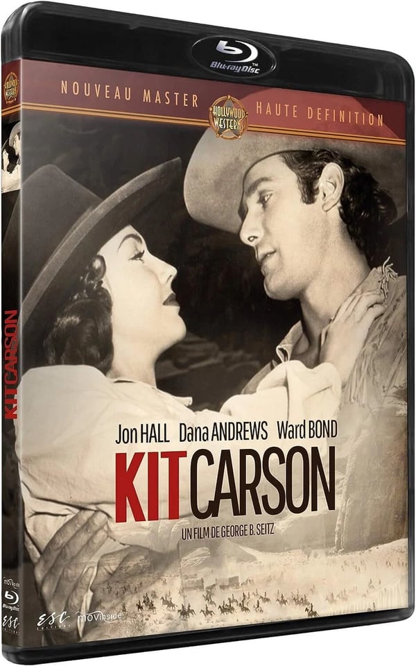 KIT CARSON 1940 / REMASTERED IN HD / Jon Hall / Slipcover Region B Bluray Brand New