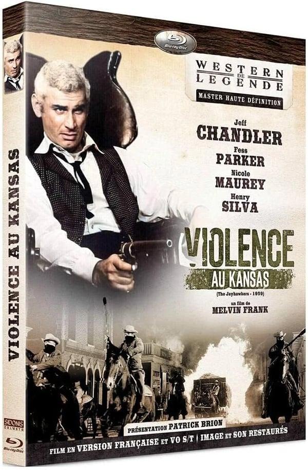 THE JAYHAWKERS 1959 / Remastered / 2 Disc Special /Jeff Chandler RB Bluray Brand New
