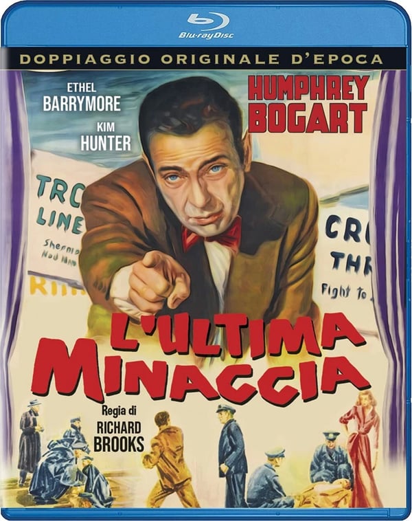 DEADLINE U.S.A. 1952 / Humphrey Bogart / Ethel Barrymore RB Blu Ray Brand New