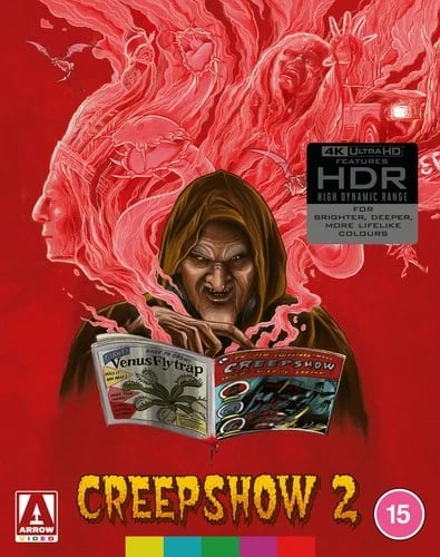 Creepshow 2 Bluray (2025) George Kennedy, Gornick (DIR) cert 15 Brand New