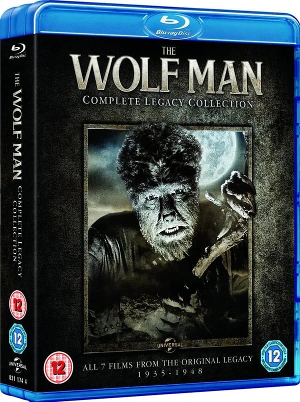 The Wolf Man Complete Legacy Collection (7 Films) BluRay Brand New