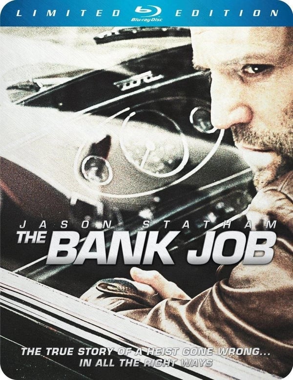 The Bank Job (Steelbook Metalpack edition) (BLU RAY) Region free Brand New