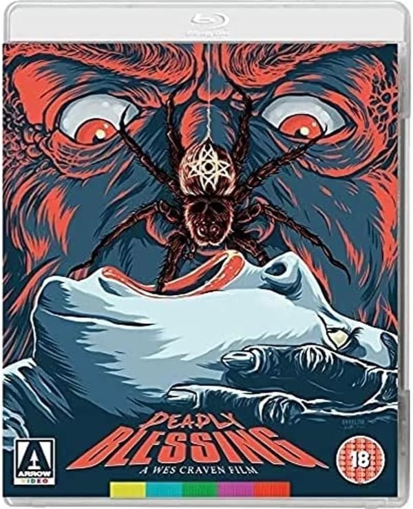 DEADLY BLESSING Bluray Maren Jensen Sharon Stone Wes Craven R2 Brand New