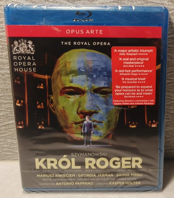 Szymanowski: Krol Roger Royal Opera House BluRay Region Free Brand New