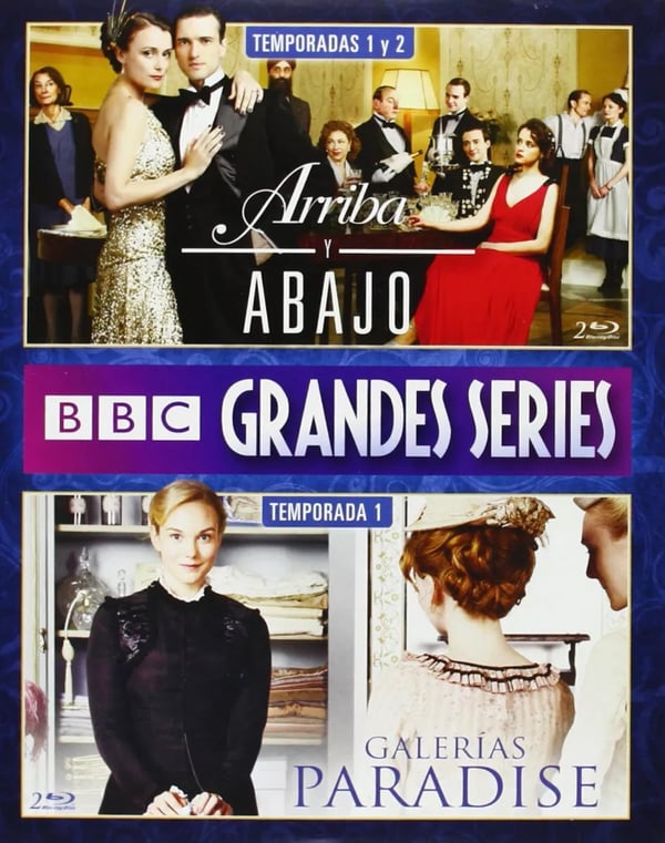 UPSTAIRS DOWNSTAIRS + THE PARADISE BLU RAY B BBC TV SERIES Brand New