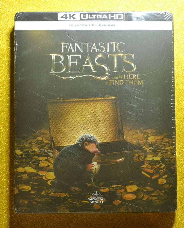 EU Import Fantastic Beasts and Where to Find Them 4K Steelbook Brand New