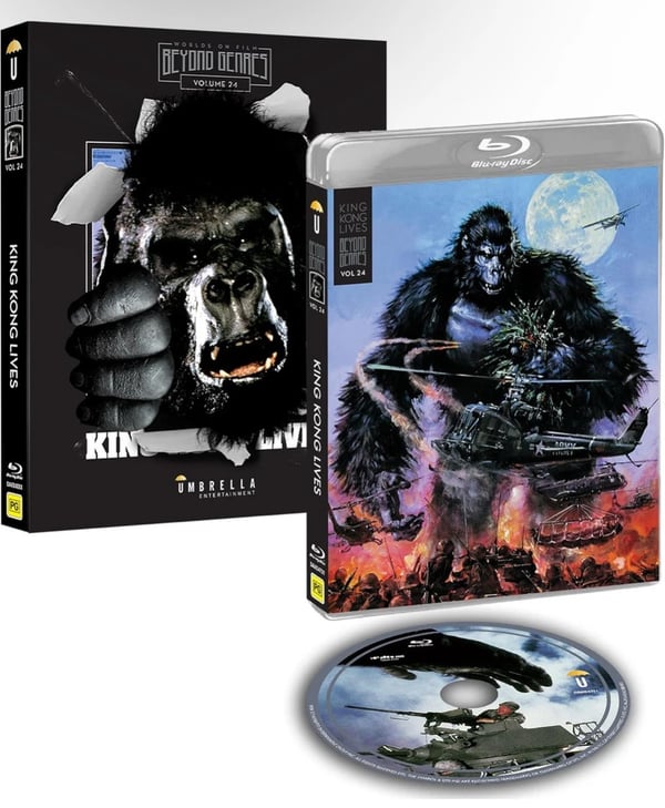 KING KONG LIVES (BEYOND GENRES #24) (BLURAY) AND Brand New