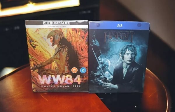 Steelbook Wonder Woman 1984 4k UHD, The Hobbit blu ray P&P Free Brand New Steelbook Wonder Woman 1984 4k UHD, The Hobbit blu ray P&P Free Brand New