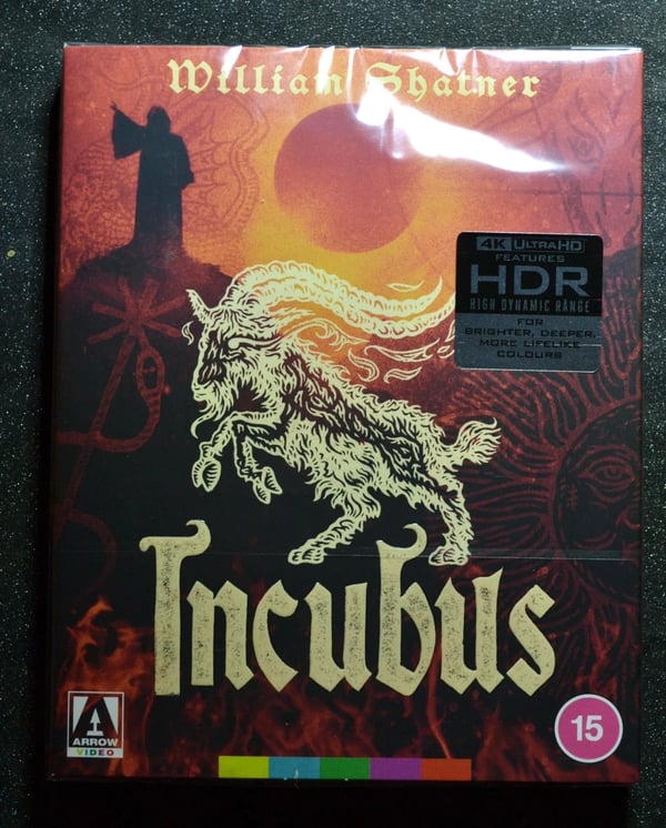Incubus 4K Limited Edition ARROW VIDEO Brand New