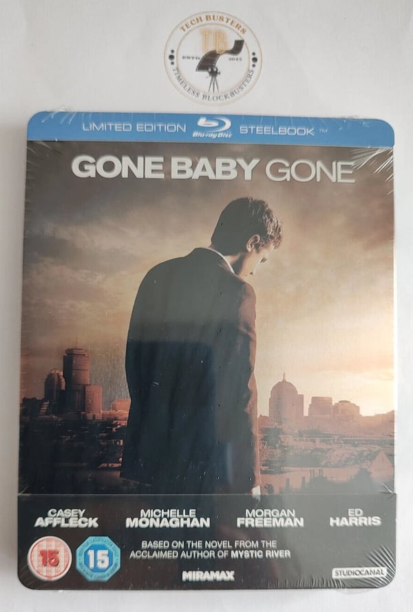 Gone Baby Gone Limited Edition Bluray Steelbook Casey Affleck Brand New