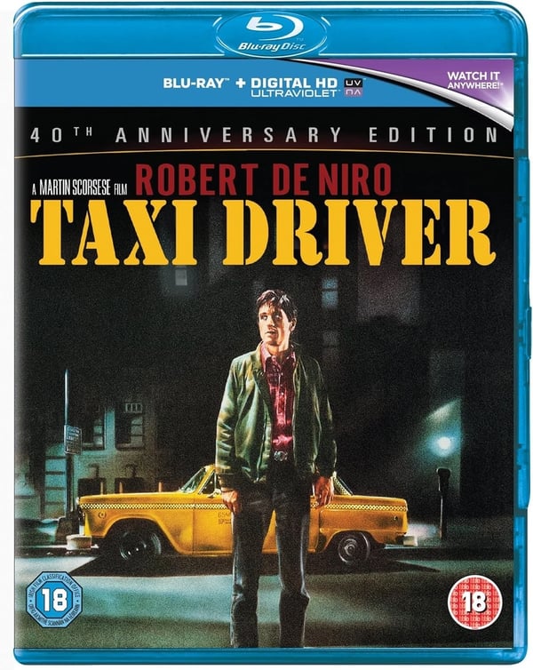 TAXI DRIVER 40TH ANNIVERSARY EDITION BLURAY Jodie Foster Martin Scorsese R2 Brand New