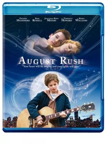 AUGUST RUSH (Freddie Highmore) Blu Ray Region free for Brand New