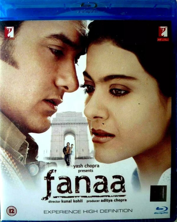 FANAA AAMIR KHAN, KAJOL BOLLYWOOD BLU RAY ENGLISH / ARABIC SUBTITLES Brand New FANAA AAMIR KHAN, KAJOL BOLLYWOOD BLU RAY ENGLISH / ARABIC SUBTITLES Brand New