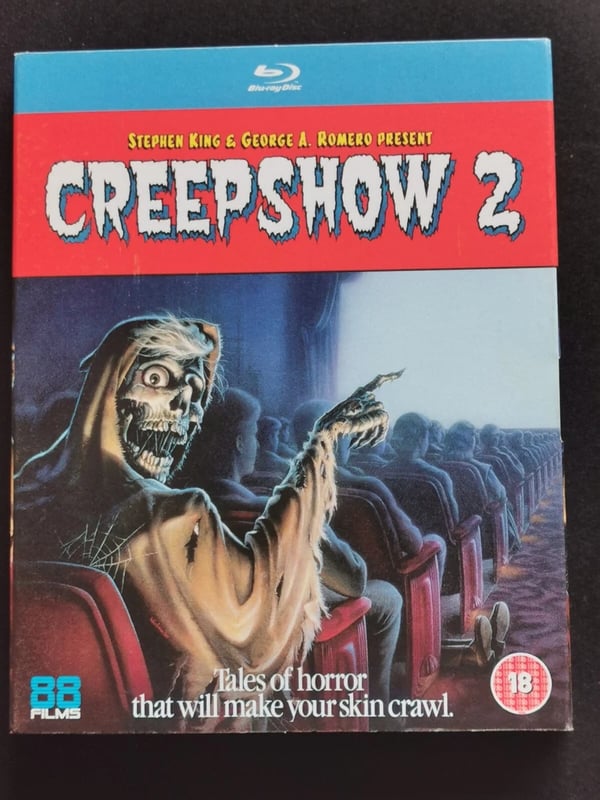 Creepshow 2, Blu Ray, 88 Films, slipcase, Brand New