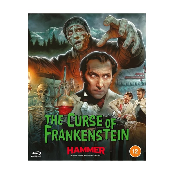 The Curse of Frankenstein [12] Bluray Brand New