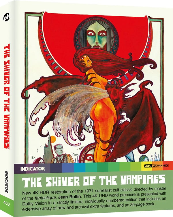 THE SHIVER OF THE VAMPIRES 4K UHD LE Brand New