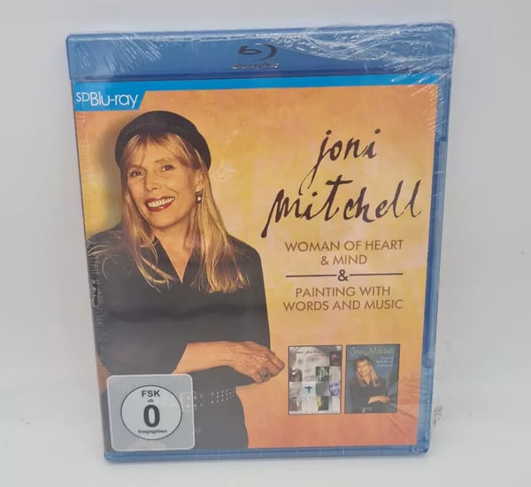 Joni Mitchell Woman Of Heart And Mind + Painting With Words & Music Blu Ray Brand New
