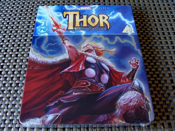 Blu Steel 4 U: Thor Tales Of Asgard Limited Edition Steelbook Marvel Brand New