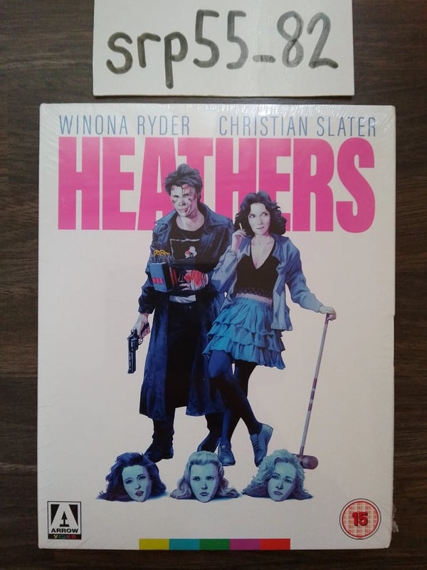 Heathers Arrow Video Slipcover Edition Brand New