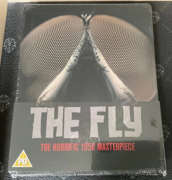THE FLY (1958) FOX 2014 LIMITED EDITION STEELBOOK BLURAY . Free Post Brand New