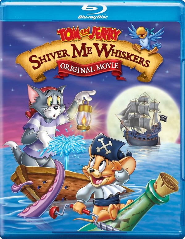 TOM & JERRY: SHIVER ME WHISKERS 2013 / Region A Bluray Brand New