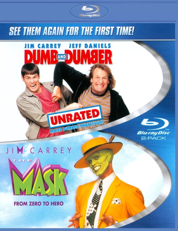 MASK & DUMB & DUMBER 2012 / Region A Bluray Brand New