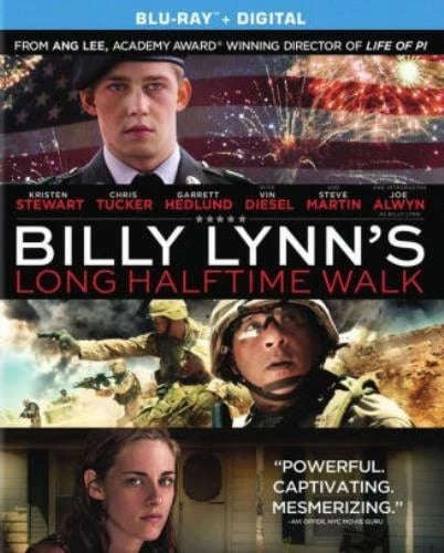 BILLY LYNN'S LONG HALFTIME WALK Region A Blu Ray,US Import Brand New