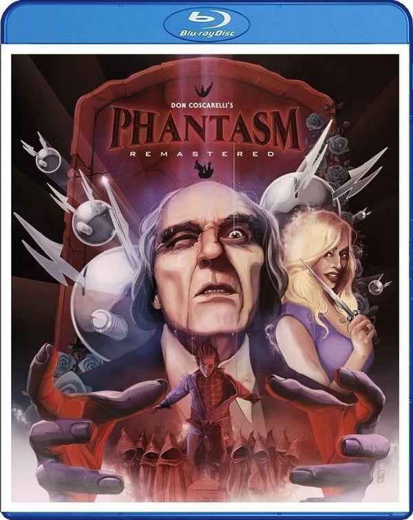 PHANTASM : remastered Blu Ray Region Free Brand New