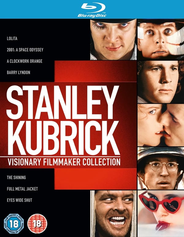 Stanley Kubrick: Visionary Filmmaker Collection (Bluray) Jack Nicholson Brand New