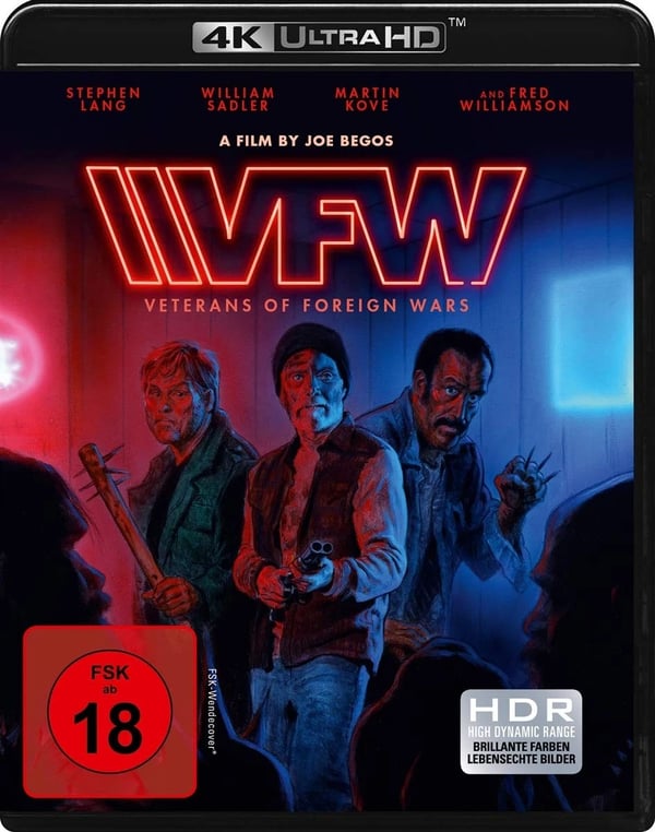 VFW Veterans of Foreign Wars (4K UltraHD/UltraHD) (4K UHD Bluray) Brand New
