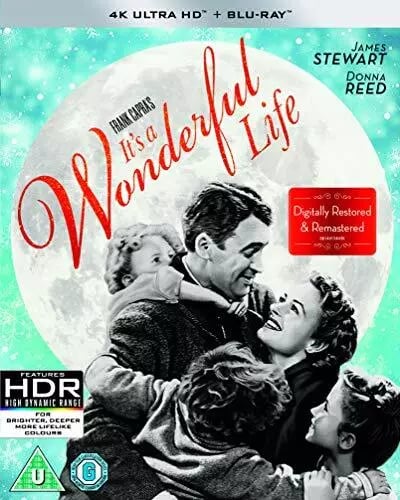 It's A Wonderful Life [BLURAY] [Region B] Brand New