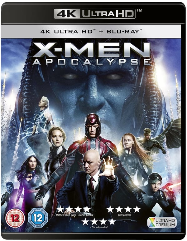 XMen: Apocalypse (4K UHD Bluray) Oscar Isaac Olivia Munn Sophie Turner Brand New