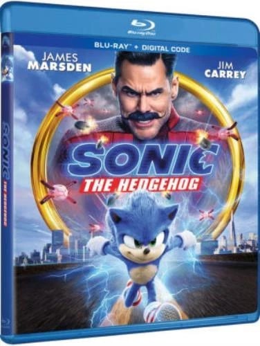 SONIC THE HEDGEHOG Region A Blu Ray,US Import Brand New